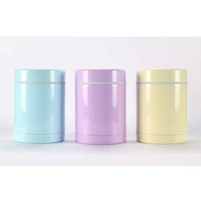 Chine Wholesale PORTABLE 300ML Insulation Food Vacuum Flask Wall Lunch Jar Double Portable Water Bottle Brazed Beaker 304 Stainless Steel PS à vendre
