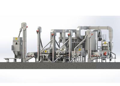 China Grain Cleaning Line for sale