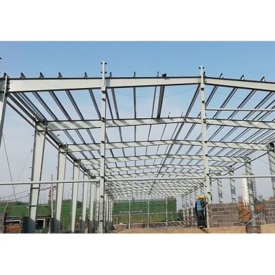 China 100 × 80 Prefabricated Steel Construction Metal Garages Gb Standard en venta