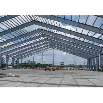China Pre Manufactured Q235B Prefab Steel Structure Buildings ASTM for sale