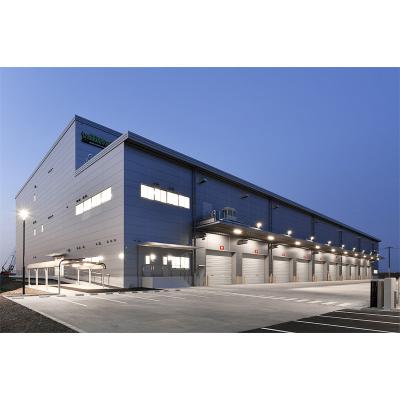 China Pre Fab Warehouse Workshop Steel Industrial Buildings Rigid Metal Buildings for sale