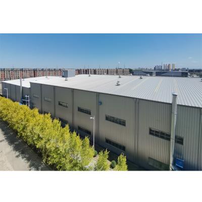 China Galvanized Snow Proof Warehouse Steel Structure Prefabricated Building for sale