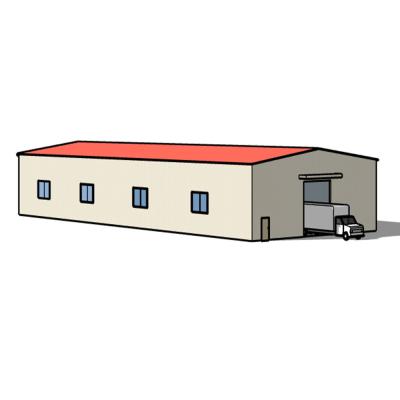 Chine Pre Manufactured Steel Structure Buildings Airport Hangars Metal Warehouse à vendre