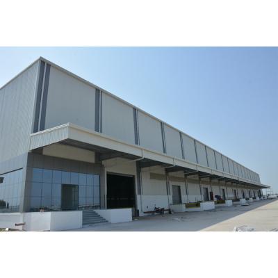 China Pre Fab Ibeehive Heavy Steel Structure que construye 60 x 100 edificios del metal de Warehouse en venta