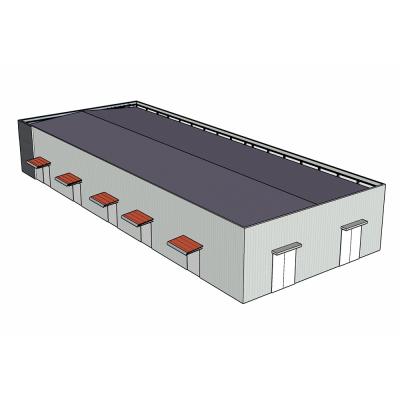 China Industrial JIS Steel Prefabricated Building Structure Vibration Prevent for sale