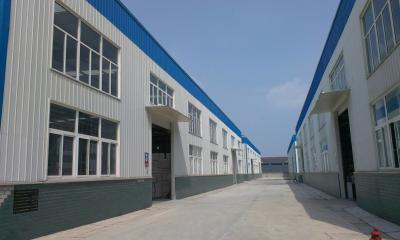 China Modular Double Span Warehouse Steel Structure Prefab Metal Building for sale