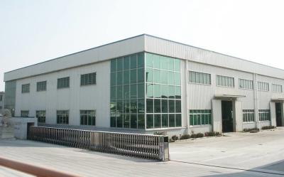 China Prefabricated Q235 Steel Metal Frame Warehouse Buildings Wind Proofing for sale