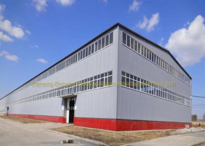 China Structural Steel Portal Frames Q235, Q345 Galvanized Steel Frame Building for sale