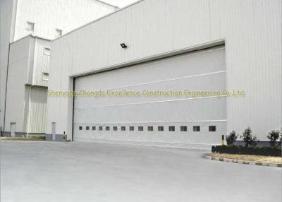 China Light Weight Steel Hangar Buildings Roofing System Large Span Building Arch Hangar for sale