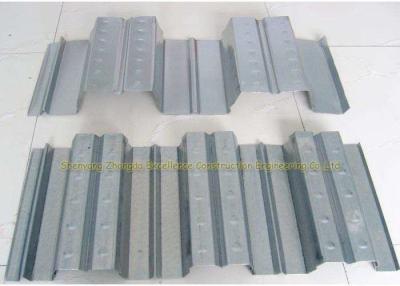 China Plataformas onduladas do metal estrutural do Decking do piso de aço da folha da curva principal à venda