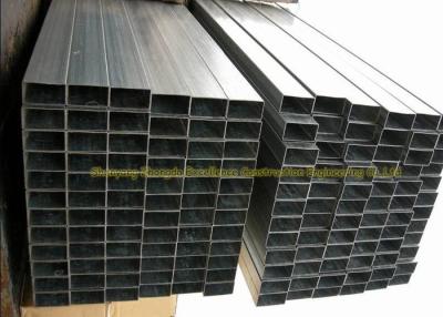 China Tubulação de aço galvanizada quadrada 0.5mm - 13mm da estrutura da tubulação de Q195 Q215 Q235 à venda