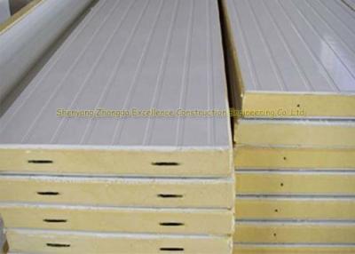 China El panel de bocadillo frío de la PU de Warehouse de los paneles de bocadillo del metal del trastero en venta