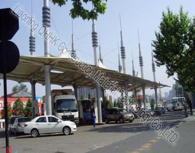 China Security Space Frame Steel Structure Truss Purlin of Toll Station for sale