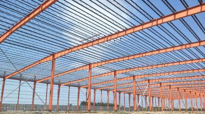 China Pre - taller prefabricado de acero constructivo dirigido del metal de la luz de la estructura de acero del taller en venta