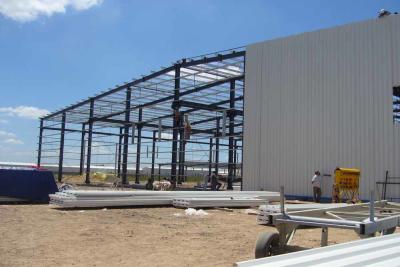 China Custom Size Warehouse Steel Structure Steel Prefabricated Building High Performance for sale