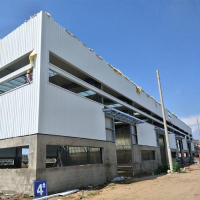 China prefabricated steel workshop and garage and storage shed in China for sale