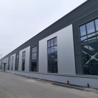 China Industrial Metal Buildings Metal Frame Shed Prefabricated Warehouse Price for sale