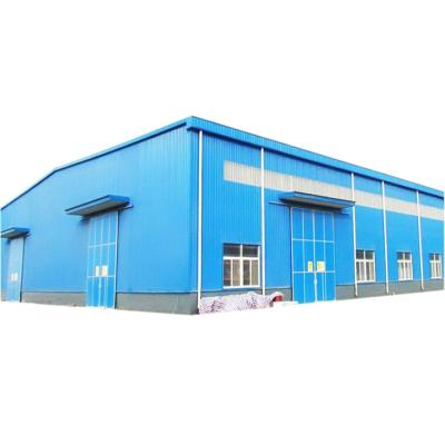 China Corrugated Prefab Metal Warehouse Building Din Standard for sale