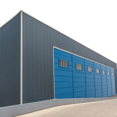 China Hangar de acero ligero prefabricado Q235 Q345 del edificio 100000 SQM Warehouse en venta