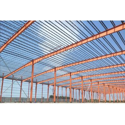 China Bs Standard Portal Frame Structure Corrugated Sheet Metal Workshop Buildings for sale