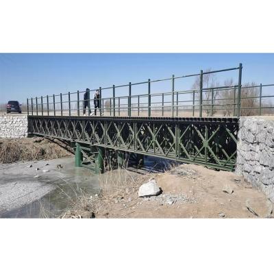 China Q345b Compact 200 Modular Steel Bridge Steel Pedestrian Bridge Te koop