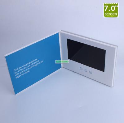 China high quality 7 inch LCD tft video module for Hardcover greeting brochure card for sale