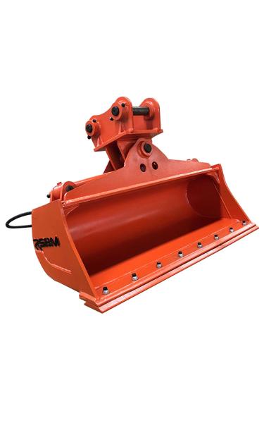 Quality 20T Hydraulic Tilting Bucket Width 2000mm Wear Resistant Steel for sale