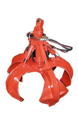 China 1-50t Excavator Orange Peel Grapple NM400 Material Wear Resistance for sale