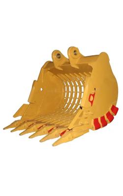 China Rock Riddle Skeleton Excavator Bucket For Energy and Mining for sale