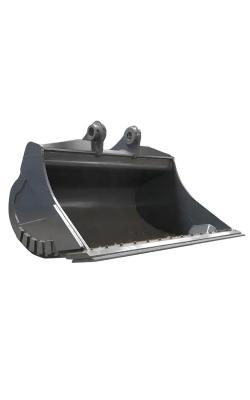 China Hign Volume Hydraulic Tilt Mud Bucket With Dual Cutting Edge Blades for sale