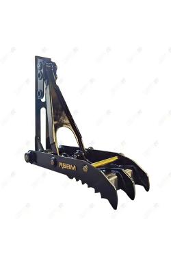 China Foldable Manual Excavator Thumb Grab 1000mm-2400mm Width for sale