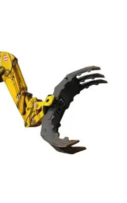 China Q460 Excavator Log Grapple NM400 Hydraulic Rotating Grapples for sale