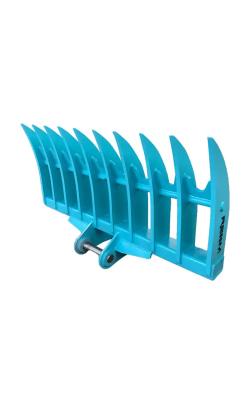 China HARDOX450/500 Excavator Root Rake attachment 4ft-8ft Wide for sale