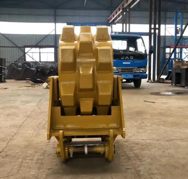 Quality OEM Excavator Compaction Wheel Q345B Backhoe Compaction Wheel for sale