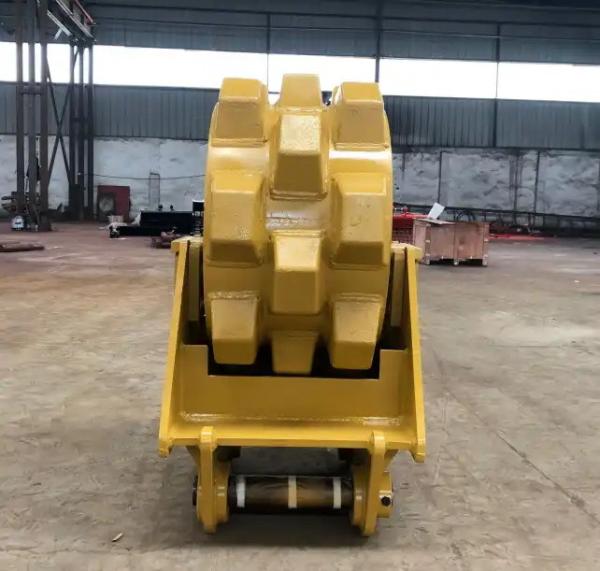 Quality OEM Excavator Compaction Wheel Q345B Backhoe Compaction Wheel for sale