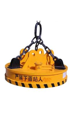 China Acessórios de escavadeiras de ferro Magnético elevador de chuque eletromagnético à venda