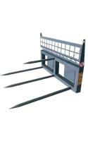 Quality RSBM Skid Steer Attachments 60" Skid Steer Bale Forks for 1-60T for sale