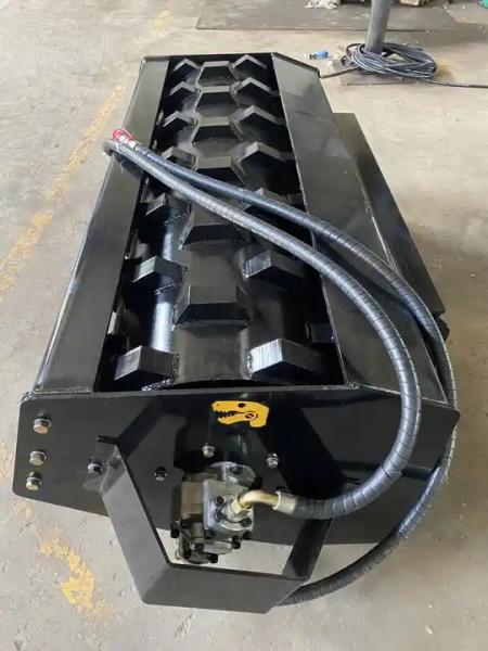 Quality Customized Skid Steer Vibratory Roller Compactor Single Drum for sale