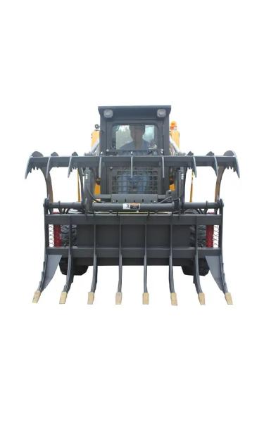 Quality 16Mpa Working Pressure Skid Steer Attachments Hydraulic Grapple for sale