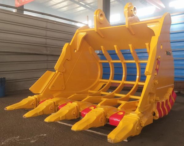 Quality 0.3-8m3 Excavator Skeleton Bucket 1200mm Width For Heavy-Duty Sorting for sale