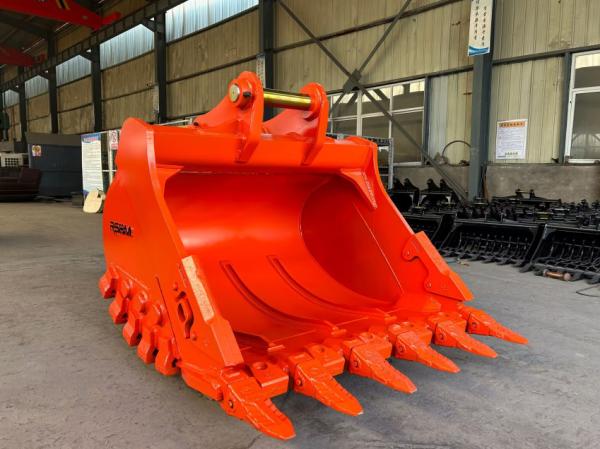 Quality Premium Steel Excavator Rock Bucket Heavy Duty Rock Bucket Intensive Rock for sale