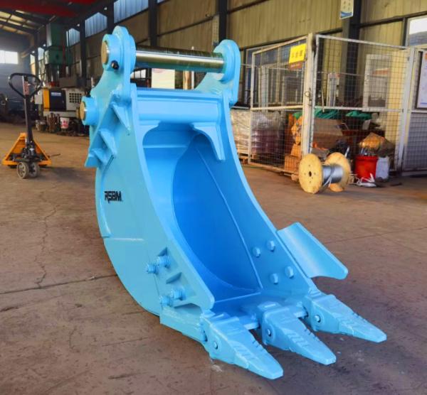Quality HARDOX450 Excavator Trenching Bucket Robust Steel For Foundation Work for sale