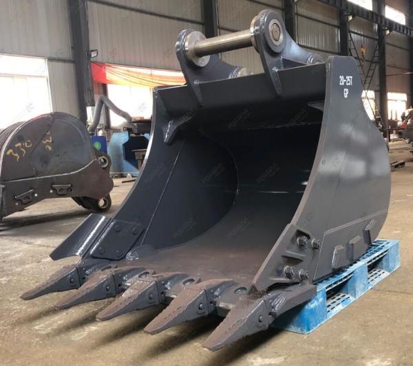 Quality 5-100 tons Excavator Stone Bucket For Earthmoving & Grading Tasks for sale