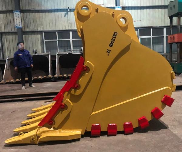 Quality Excavators Heavy Duty Rock Bucket Grapple Premium Alloy Demanding Terrains for sale