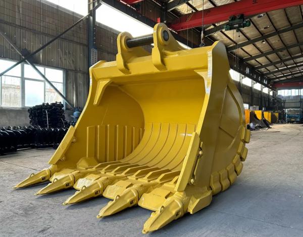 Quality Energy Mining Excavator Rock Bucket Q345B Q460 Rock Grapple Bucket for sale