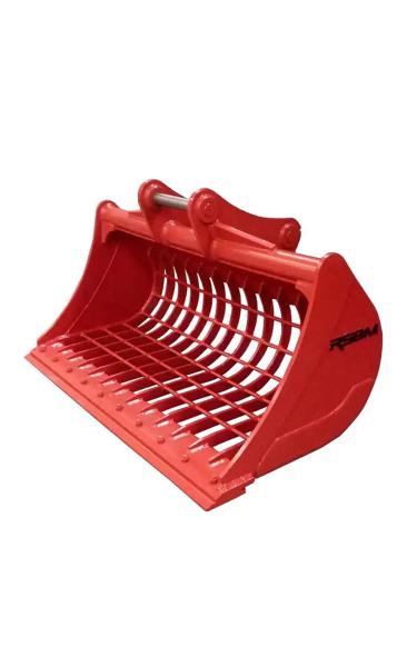 Quality Q345B Excavator Skeleton Bucket Sifting Bucket For Excavator for sale