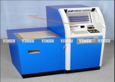 China Anti Rain Stainless ATM Machine Kiosk Fashion Style For Insurance Company for sale