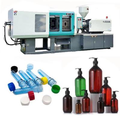 China Horizontal PET Preform Injection Molding Machine Small Bottle Blowing Machine for sale