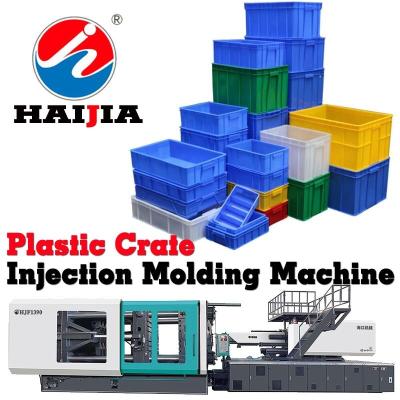 China Colorful Industry Plastic Crate Making Machine Screw Type Fruit Egg Crate Mould Manufacturer Good Quality for sale