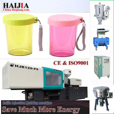 China Custom Horizontal Plastic Injection Molding Machine For Disposable Plastic Dessert Cup for sale